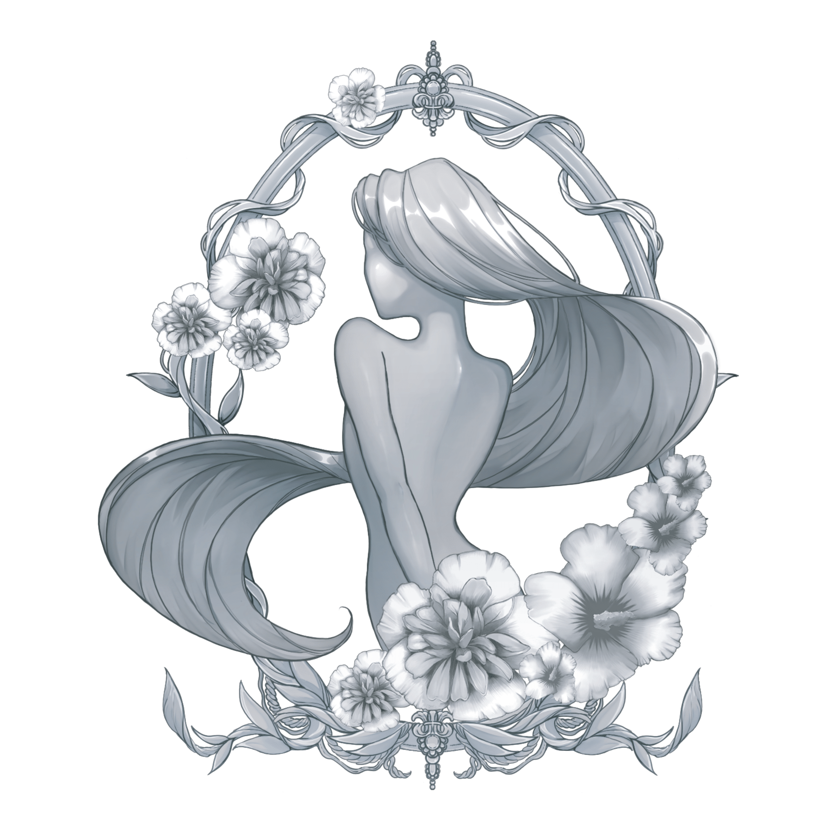 Halu美容整体サロンロゴ